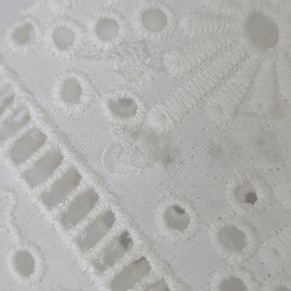 Cartolina Nantucket Ophelia White Eyelet Lace Dress Size Small - Picture 13 of 13